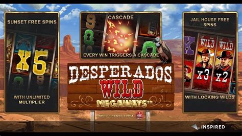 Игровой автомат Desperados Wild Megaways  играть бесплатно